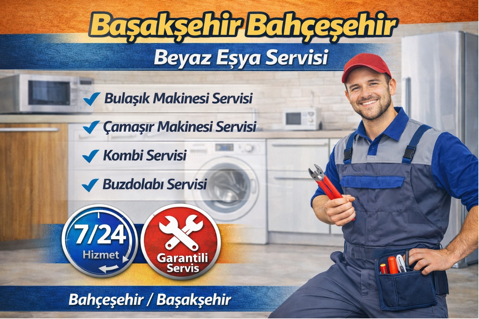 Bahçeşehir Beyaz Eşya Servisi
